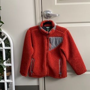 L.L. BEAN YOUTH TEDDY JACKET